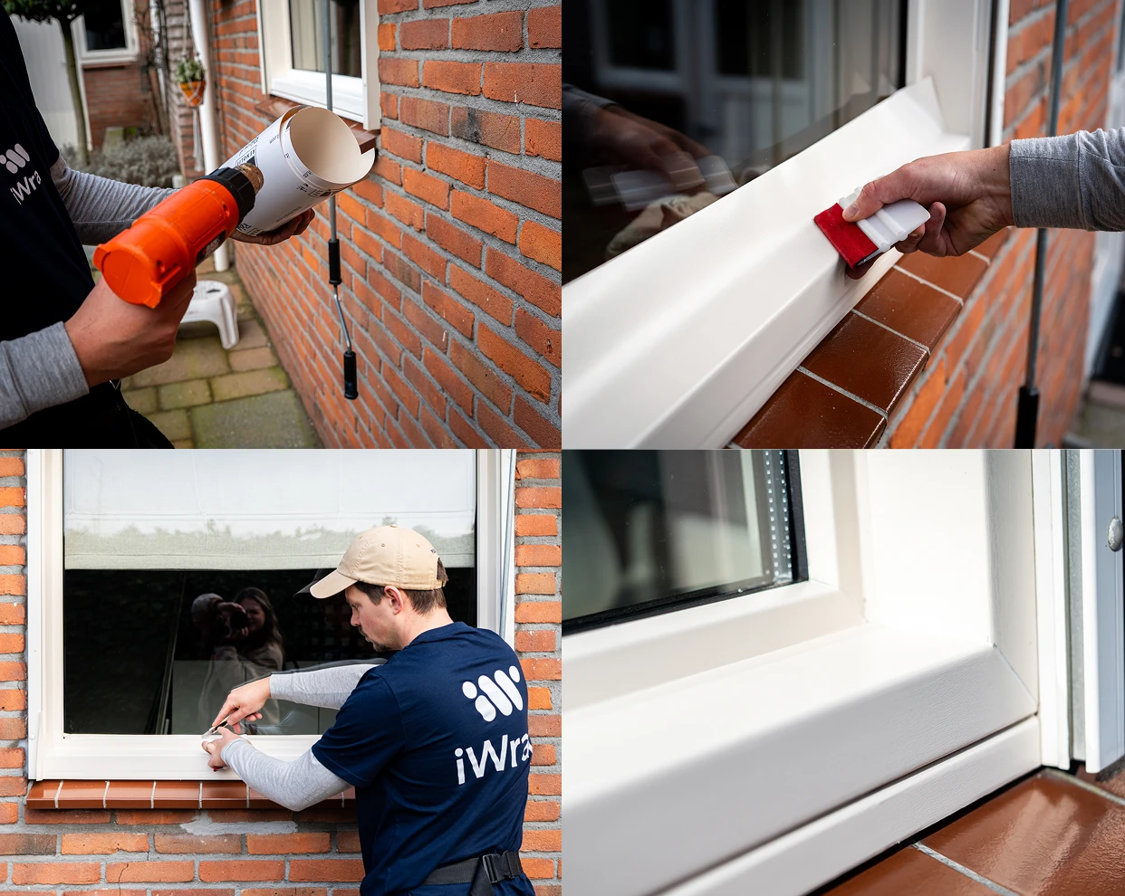 Kozijn herstel met Renolit folies door iWrap